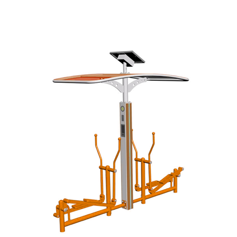 智能双位平步机 - 星空电竞官网校园健身路径设备。